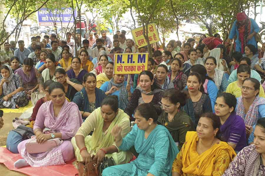 Government doctors in Haryana on Indefinite Strike