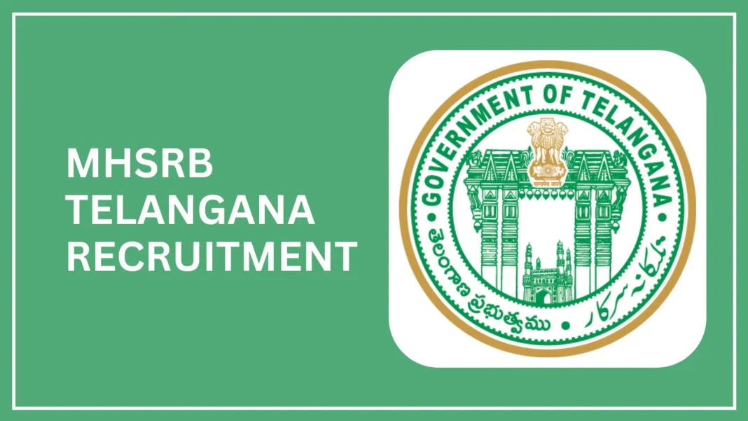 Telangana: Recruitment of 435 civil assistant surgeon