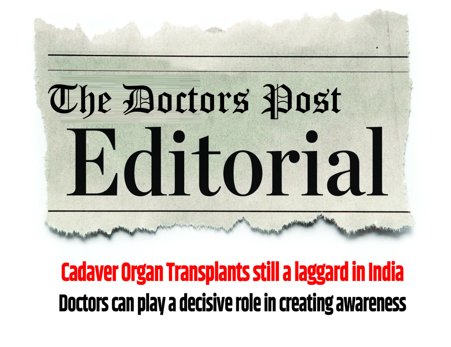 Cadaver Organ Transplants still a laggard in India