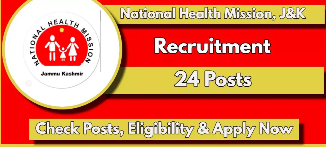 Jammu Kashmir NHM recruitment 2024