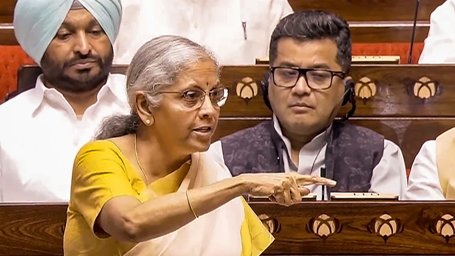FM : Urges MPs to ask their state finance minister to take up the issue of exemption of GST in health insurance in GST council