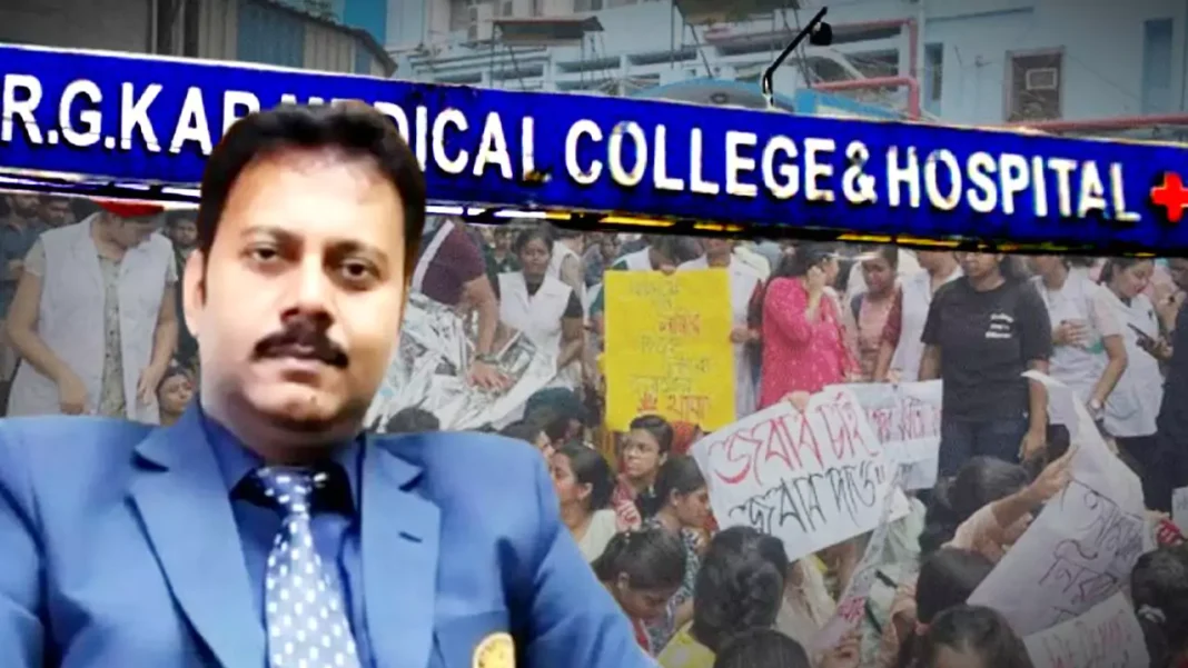 RG Kar Medical College and Hospital Principal Sandip Ghosh