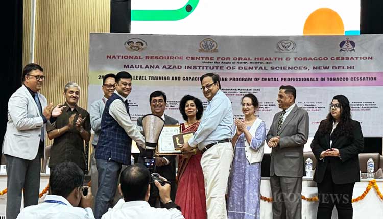 Odisha bags 2nd place in World no tabacco fortnight activities