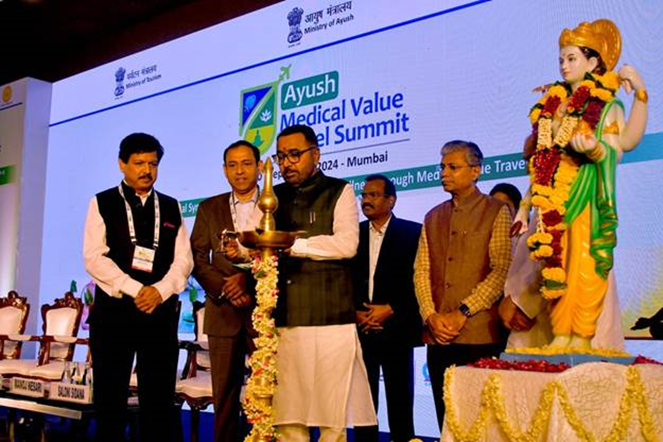 Mumbai: Ayush Medical Value Travel Summit 2024, themed 'Global Synergy in Ayush’