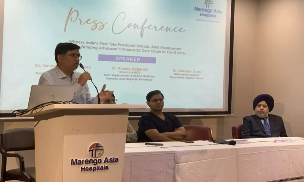 Marengo Asia Hospitals Launches India’s First Tele-Proctor Robotic Knee Replacement Program, Expands Advanced Orthopaedic Care to Tier-2 Cities