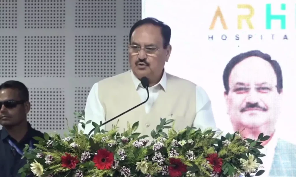 JP Nadda Inaugurates ARHI Hospital in Meghalaya, Reaffirms Centre’s Commitment to Strengthening Northeast Healthcare