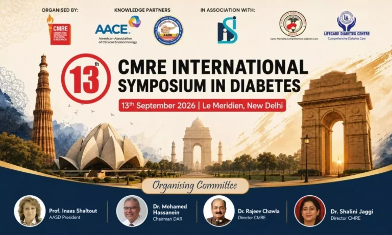 13th CMRE International Symposium in Diabetes 2026 to Bring Global Experts Together in New Delhi